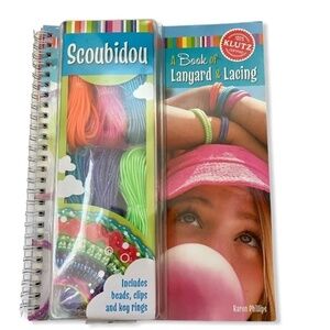 Klutz Book of Lanyard and Lacing Scoubidou NWT